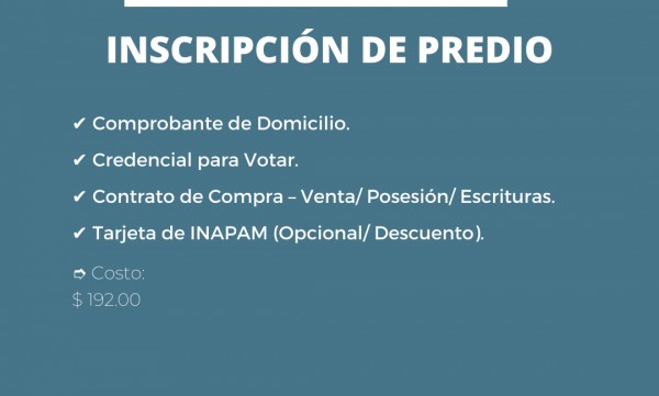 INSCRIPCIÓN DE PREDIO_IMAGEN